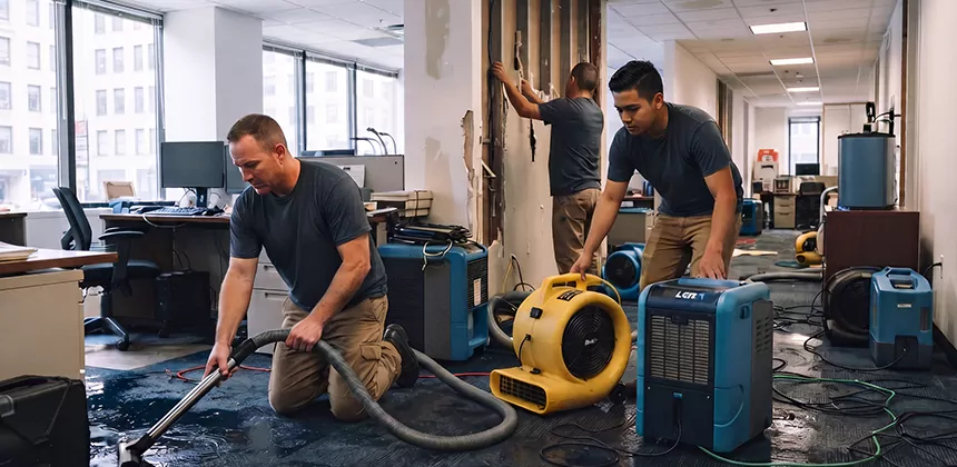 Emergency Commercial Water Damage Repair in Kenmore
